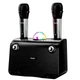 Бездротова Bluetooth колонка акустика Hoco BS41 plus | 2 мікрофони, BT/TF/USB/AUX, 20W| Чорний - зображення 1