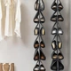 Органайзер для обуви, одежды, подвесная сумка UTM Shoe organizer 12 отделов Черный - изображение 3