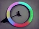 Набор блогера 4 в 1 A-Plus Кольцевая лампа RGB 33 см Штатив 2м, микрофон, селфи-палка с пультом Bluetooth - изображение 8