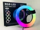 Набор блогера 3в1 A-Plus кольцевая лампа 20см RGB+штатив 1.02м +пульт+микрофон петличка - изображение 13