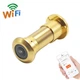 Wifi видеоглазок c датчиком движения и записью USmart DE-01w, поддержка Tuya, Android / iOS, Gold - изображение 7