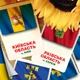 Карточки Домана "Флаги областей Украины" на украинском языке, 29 шт - изображение 1