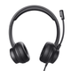 Наушники Trust Ayda USB PC headset проводные 1.8м Черный (25088) - изображение 1