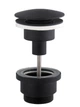 Сифон для раковины VIEGA 1 1/4"х1 1/4" + Донный клапан черный мат Globus Lux CLICK CLACK HG15-04A-10-BR - изображение 3