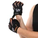 Перчатки для фитнеса и тренировок HARD TOUCH FG-005 XL Черный/Оранжевый - изображение 5