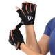 Перчатки для фитнеса и тренировок HARD TOUCH FG-005 XL Черный/Оранжевый - изображение 11
