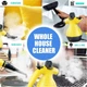 Ручной пароочиститель с насадками Steam Cleaner DF101 многофункциональный электрический отпариватель паровая швабра - изображение 9