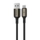 Кабель Proove Dense Metal Micro USB 2.4A 1m Black - изображение 1