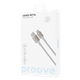 Кабель Proove Dense Metal Micro USB 2.4A 1m White - зображення 5