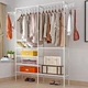 Напольная вешалка-стойка для одежды RIAS Walking Wardrobe 150х60х40см White (3_04685) - изображение 1