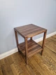Стеллаж, этажерка на 2 полочки из натурального дерева WoodDecor Коричневый - изображение 4