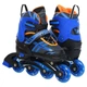Роликовые коньки раздвижные Fei Bao 1789 размер 39-42 Black-Blue-Orange - изображение 1