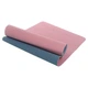 Килимок для фітнесу та йоги двошаровий Sp-Sport 3046 розмір 183x61x0,6см Light Pink-Grey - зображення 1