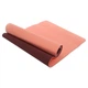 Коврик для фитнеса и йоги двухслойный Sp-Sport 3046 размер 183x61x0,6см Coral-Burgundy - изображение 2
