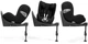 Автокрісло Cybex Sirona TI-Size + база гр. 0+/1 0-18 кг PLUS Nautical Blue - зображення 5