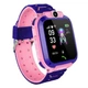 Детские умные смарт часы для девочки XO H100 Kids Smart Watch с сим картой камерой и GPS розовые - изображение 2