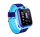 Детские умные смарт часы для мальчика XO H100 Kids Smart Watch с сим картой камерой и GPS синие - изображение 3