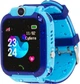 Детские умные смарт часы для мальчика XO H100 Kids Smart Watch с сим картой камерой и GPS синие - изображение 4