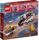 Конструктор LEGO NINJAGO Гоночный робобайк-трансформер Соры 384 детали (71792) - изображение 2
