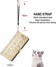 Чохол Embossed Cat and Dog для Xiaomi Redmi 12C книжка шкіра PU з візитницею золотистий - зображення 5