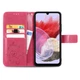 Чохол Clover для Samsung Galaxy M34 5G / M346 книжка шкіра PU з візитницею малиновий - зображення 2