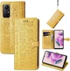 Чехол Embossed Cat and Dog для Xiaomi Redmi Note 12S книжка кожа PU с визитницей желтый - изображение 1