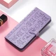 Чохол Embossed Cat and Dog для Xiaomi Redmi Note 12S книжка шкіра PU з візитницею фіолетовий - зображення 6