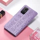 Чохол Embossed Cat and Dog для Xiaomi Redmi Note 12S книжка шкіра PU з візитницею фіолетовий - зображення 7
