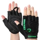 Перчатки для фитнеса и тренировок HARD TOUCH FG-9499 р-р M черный-зеленый - изображение 1