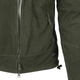 Куртка тактична Helikon-Tex Флісова на замку L Олива ALPHA TACTICAL JACKET - GRID FLEECE L OLIVE GREEN (BL-ALT-FG-02-B05-L) - зображення 7