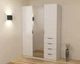 Шкаф Кристал 2 Континент 1500х520х2100 Белый - изображение 5