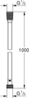 Шланг для душу GROHE Silverflex 26334001 - зображення 2