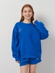 Подростковый комплект (свитшот + шорты) для девочки Minoti 40575TEN 158-164 см Синий (5063025275018) - изображение 3