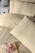 Постельное белье First Choice Ranforce Deluxe 200 х 220 см Fredan Cappuccino - изображение 2