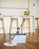 Комплект для прибирання RZTK Spin Mop (швабра і відро з віджимом) + 1 додаткова змінна насадка - зображення 16