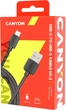 Кабель Canyon USB — USB-C 1.8 м Black (CNE-USBC2B) - зображення 3