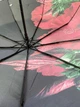 Парасолька жіноча автоматична Rain Flower у подарунковій упаковці з хустинкою, квітковий принт 1020/3 - зображення 4