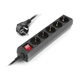 Мережевий фільтр живлення REAL-EL RS-Protect M 3m, black (EL122300028) - изображение 5