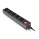 Мережевий фільтр живлення REAL-EL RS-Protect M 3m, black (EL122300028) - изображение 3