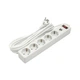 Мережевий фільтр живлення PowerPlant 5м, 5 розеток, USB 2.1A (JY-1056U/5) (PPSA10M50S5U) - изображение 1