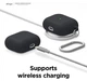 Чохол Elago Liquid Hybrid Case with Keychain Black for Airpods 3rd Gen (EAP3RH-HANG-BK) - зображення 3