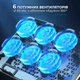 Охолоджувальна підставка для ноутбука Dyxon Fix Cooling 8 Black (DXNLSFC8B) - зображення 3