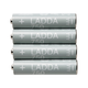 Набор аккумуляторных батареек IKEA LADDA зеленый 750mAh 4 шт 905.098.19 - изображение 1
