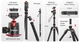 Быстросъемный штатив-монопод для смартфона и камеры 60-177см Claw Ulanzi TT31 с горизонтальным и вертикальным держателем - изображение 10