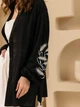 Сорочка оверсайз жіноча Seventeen 2154.5746 XXL-3XL Чорна (Sev2000000189482) - зображення 9