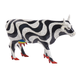 Коллекционная статуэтка корова в красных туфлях Cow Parade корова Paraiso Tropical, Size L 30 х 9 х 20 см Нидерланды - изображение 1