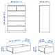 Комод MALM Ikea (Ікея) Колір Темно-коричневий, 704.036.06 - зображення 6