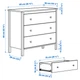 Комод Ikea (Ікея) KOPPANG, Колір Темно-коричневий 804.811.18 - зображення 5