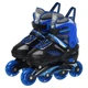 Роликовые коньки раздвижные Fei Bao Roller 189 размер 35-38 Black-Blue - изображение 2
