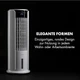 Мобільний кондиціонер-вентилятор KLARSTEIN Skyscraper Horizon 3в1 (10032336) - зображення 8